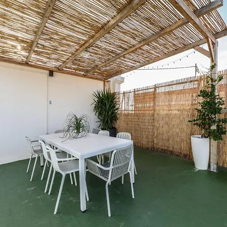 Acogedor Estudio A Metros De La Playa, Con Zonas Comunes Y Terraza 3b 公寓 *