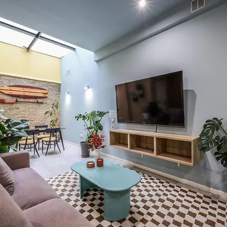 Acogedor Estudio A Metros De La Playa, Con Zonas Comunes Y Terraza 3b Appartement Valence